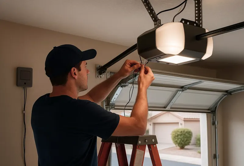 Off Track Door Repair in Bonita Springs